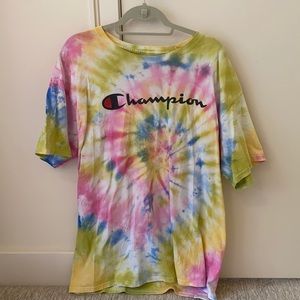 Champion Tie Dye XL T-Shirt